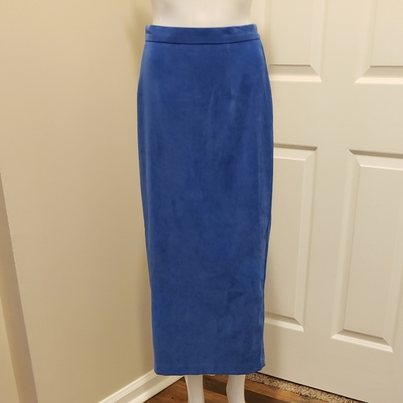 Vintage Miss Dorby 2 pc suit Set Jacket Skirt Size 8 Blue - Picture 5 of 10